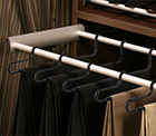 slide-outpant rack