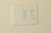 Installed Intercom LCD Monitor and Main Console