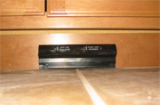 Vac Pan Installed under Kitchen Counter